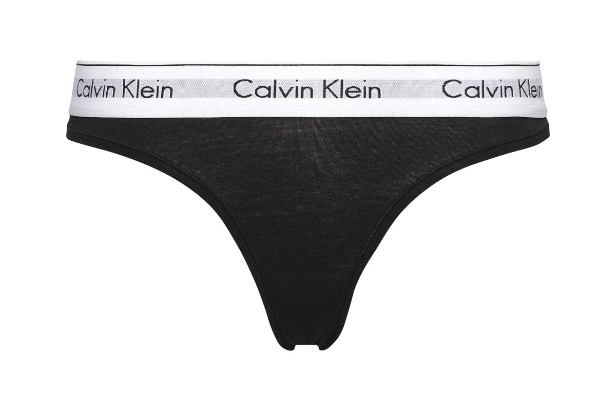 0000F3786E 001 CALVIN KLEIN ΓΥΝ. ΕΣΩΡΟΥΧΟ ΣΛΙΠ STRING χρώμα:ΜΑΥΡΟ
