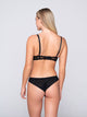 16503 LUNA ΓΥΝ. ΣΤΗΘΟΔΕΣΜΟΣ Pearll balconette with half-padding χρώμα: ΜΑΥΡΟ