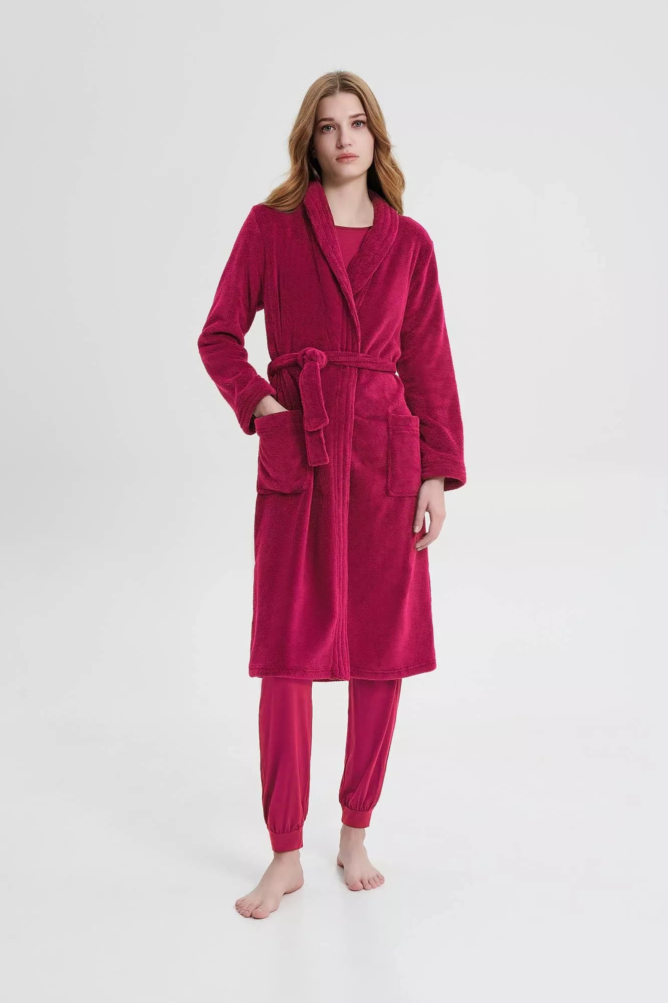 19210 670 VAMP ΡΟΜΠΑ ΓΥΝ. ΜΟΝΟΧΡΩΜΗ ΣΤΑΥΡΩΤΗ χρώμα: FUCHSIA BERRY