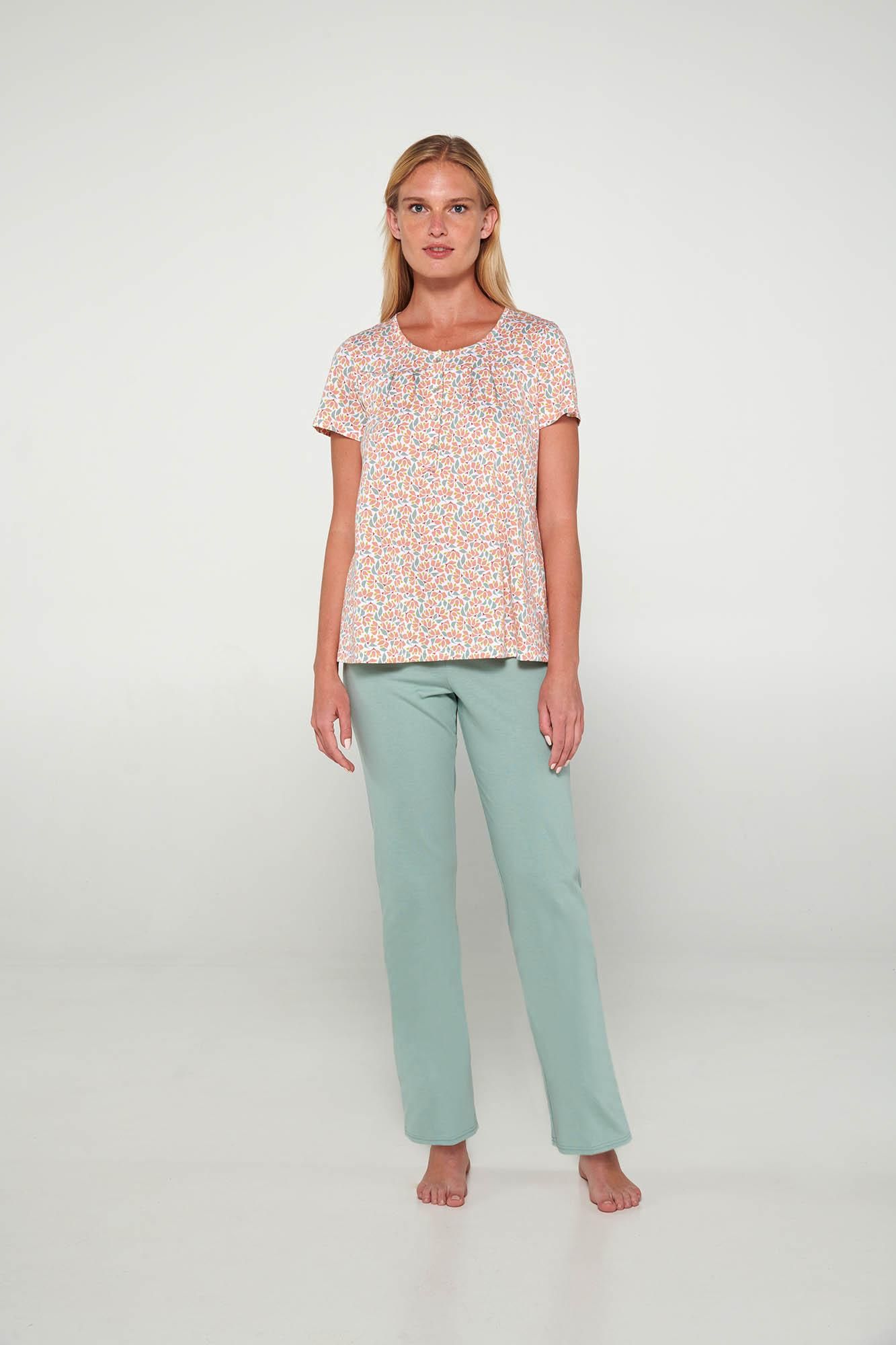 20067 725 VAMP ΓΥΝ. ΠΥΤΖΑΜΑ χρώμα: BLUE MINT