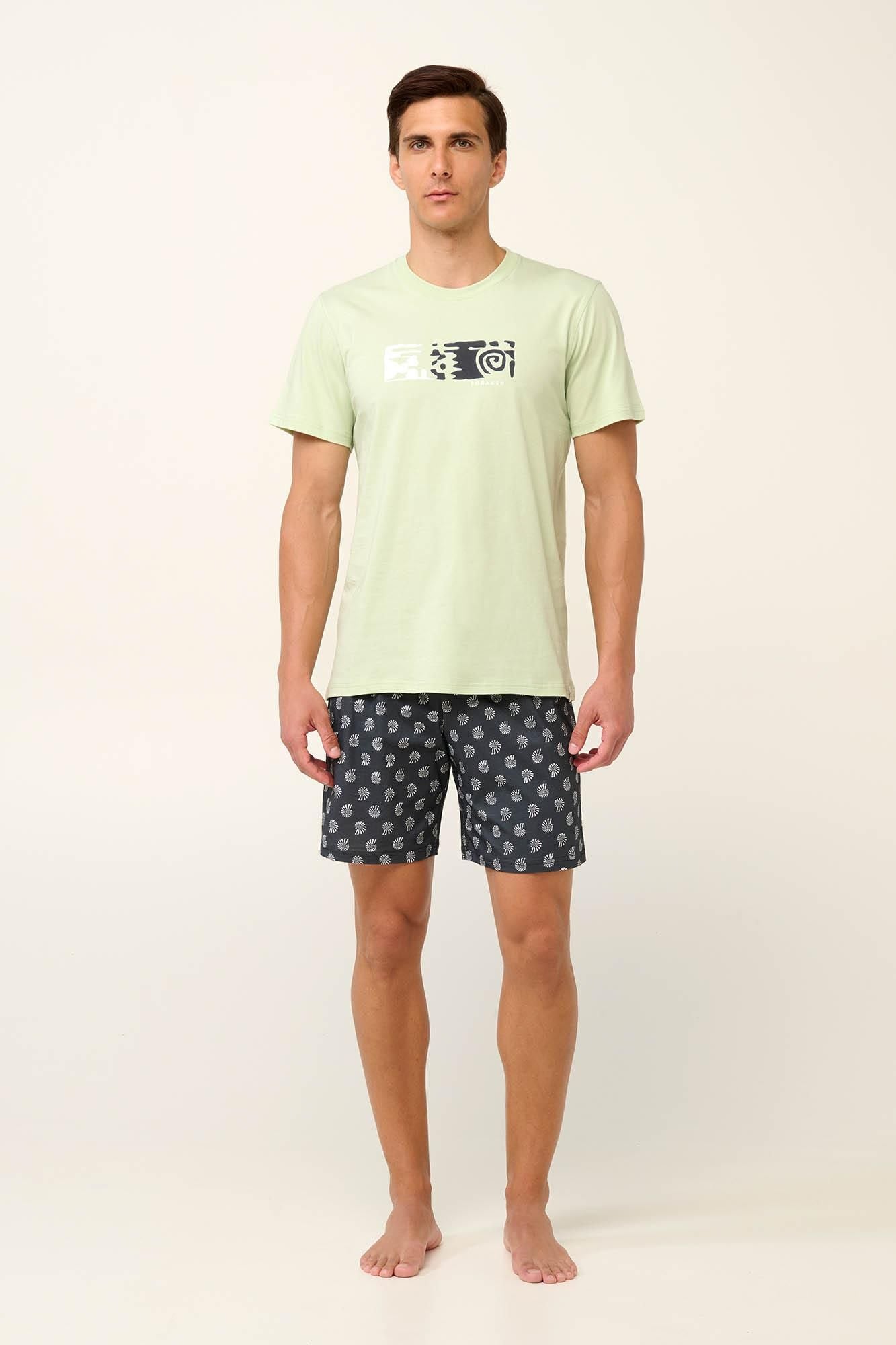 22600 102 VAMP ΑΝΔΡΙΚ. ΠΥΤΖΑΜΑ χρώμα: DARK GRAY