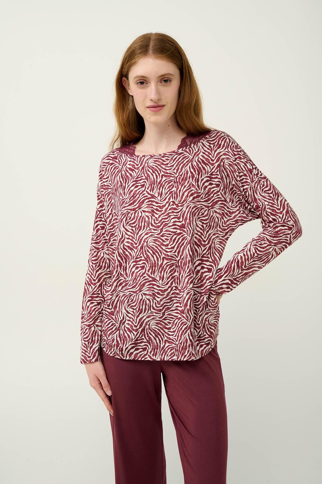 23043 885 VAMP ΓΥΝ. ΠΥΤΖΑΜΑ χρώμα: RED WINSOR RED WINDSOR