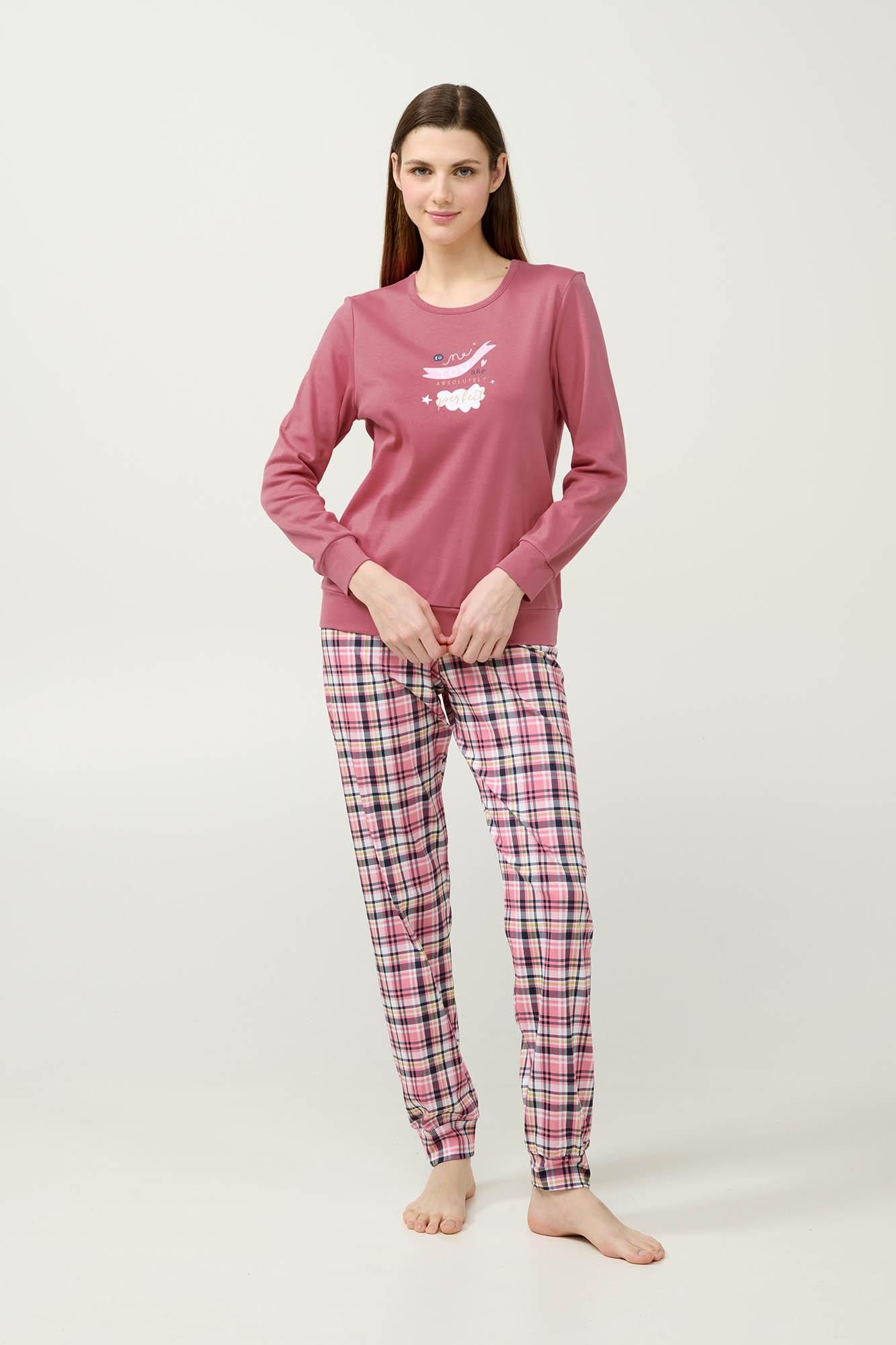 23214 886 VAMP ΓΥΝ. ΠΥΤΖΑΜΑ χρώμα:PINK WOOD