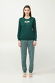 23241 891 VAMP ΓΥΝ. ΠΥΤΖΑΜΑ χρώμα:GREEN GARDEN ROSE ELEGANCE