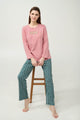23244 805 VAMP ΓΥΝ. ΠΥΤΖΑΜΑ χρώμα:rose elegance