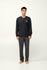 23621 1023 VAMP ΑΝΔΡΙΚ. ΠΥΤΖΑΜΑ χρώμα:DARK GRAY