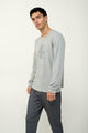 23632 105 VAMP ΑΝΔΡΙΚ. ΠΥΤΖΑΜΑ χρώμα:GRAY MELANGE