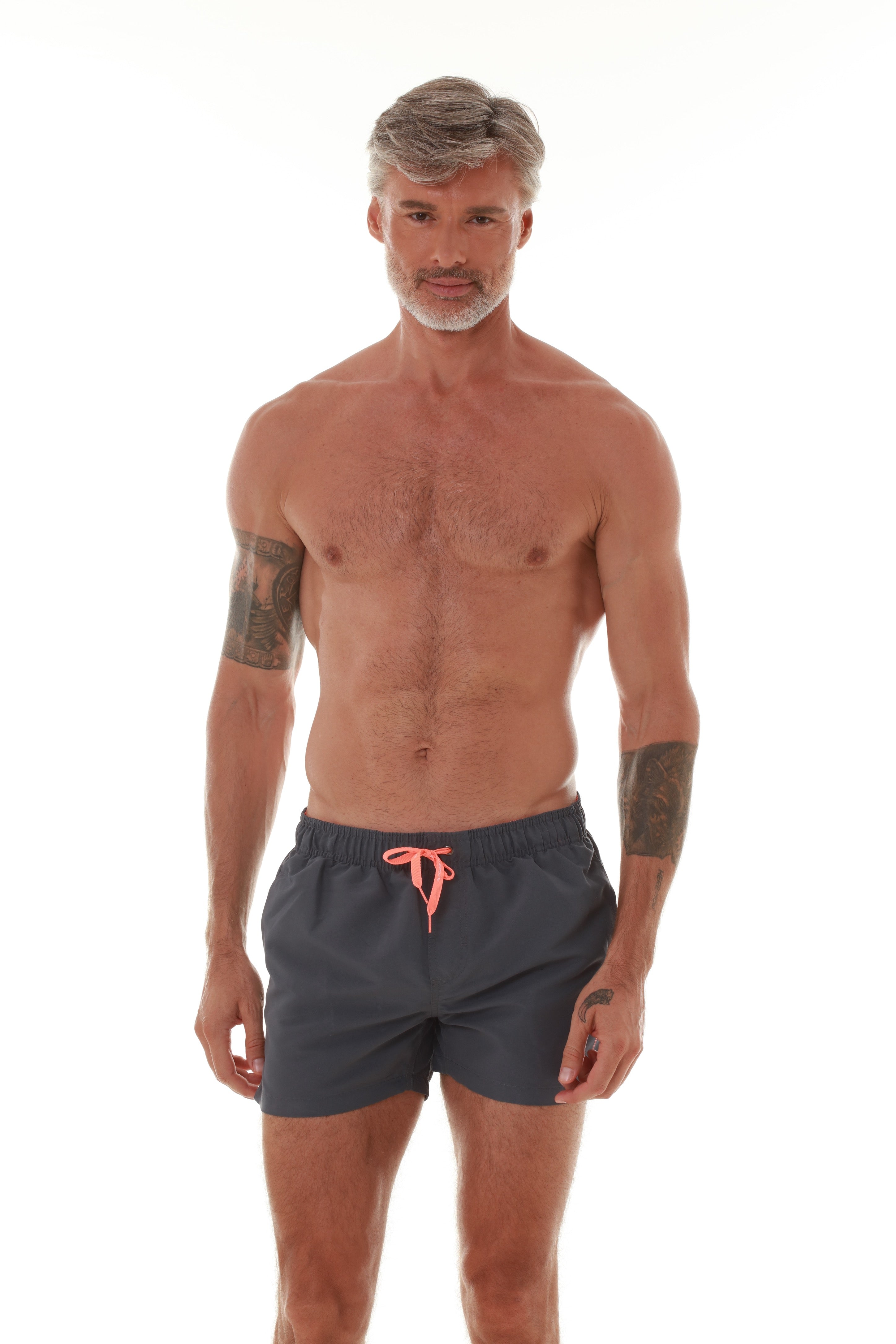 25015000 12 BLUE POINT ΑΝΔΡΙΚ. ΜΑΓΙΩ ΣΟΡΤΣ 100 %PES χρώμα:ΓΚΡΙ