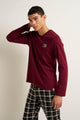 25683 885 VAMP ΑΝΔΡΙΚ. ΠΥΤΖΑΜΑ χρώμα:RED WINDSOR
