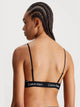 000QF7216 LOC CALVIN KLEIN ΓΥΝ. ΣΤΗΘΟΔΕΣΜΟΣ ΜΠΟΥΣΤΑΚΙ  χρώμα:ΜΑΥΡΟ