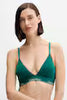 LV00QF8498 IYE CALVIN KLEIN ΓΥΝ. ΣΤΗΘΟΔΕΣΜΟΣ LIFT BRALETTE χρώμα: ΠΡΑΣΙΝΟ