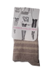 1772 0393 SISI BEIGE NATURALE SI GAMBALETTO PINSTRIPE ΓΥΝ. ΚΑΛΤΣΑ ΤΡΟΥΑ-ΚΑΡ ΟΝΕ SIZE χρώμα: ΜΠΕΖ