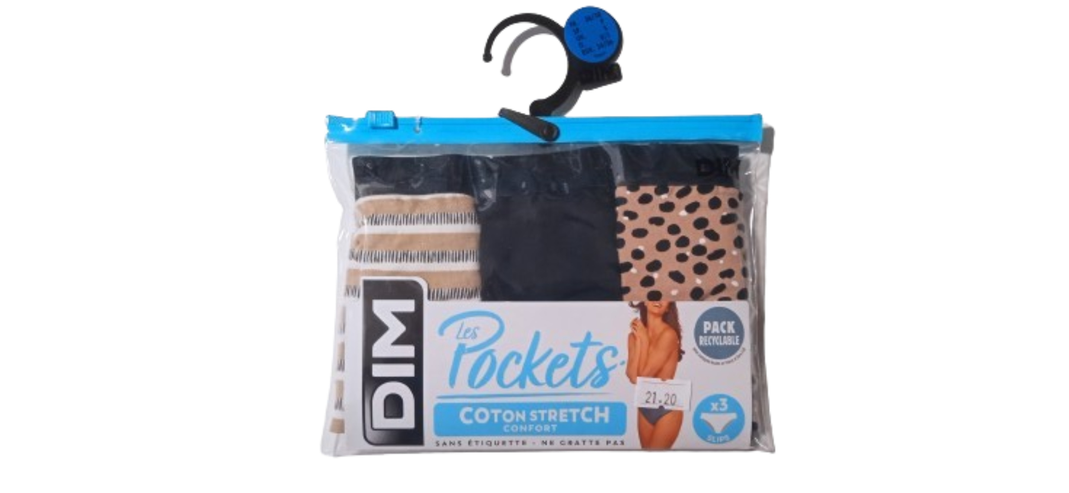 D4C17 DIM LES POCKETS COTON STRETCH CONFORT ΓΥΝ. ΕΣΩΡΟΥΧΟ ΣΛΙΠ ΣΕΤ 3 ΤΕΜΑΧΙΩΝ, ΣΧΕΔΙΑ:ΕΜΠΡΙΜΕ:ΚΑΦΕ ΠΟΥΑ-ΜΑΥΡΟ-ΚΑΦΕ ΡΙΓΕ