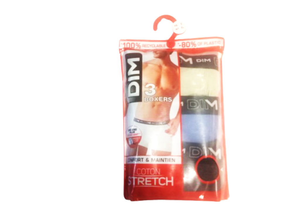 D6596 DIM ΑΝΔΡΙΚ. ΕΣΩΡΟΥΧΟ BOXER STYLE COTTON STRETCH ΣΕΤ 3 TEM χρώματα:ΒΕΡΑΜΑΝ, ΡΑΦ ΑΝΟΙΚΤΟ, ΓΚΡΙ ΣΚΟΥΡΟ