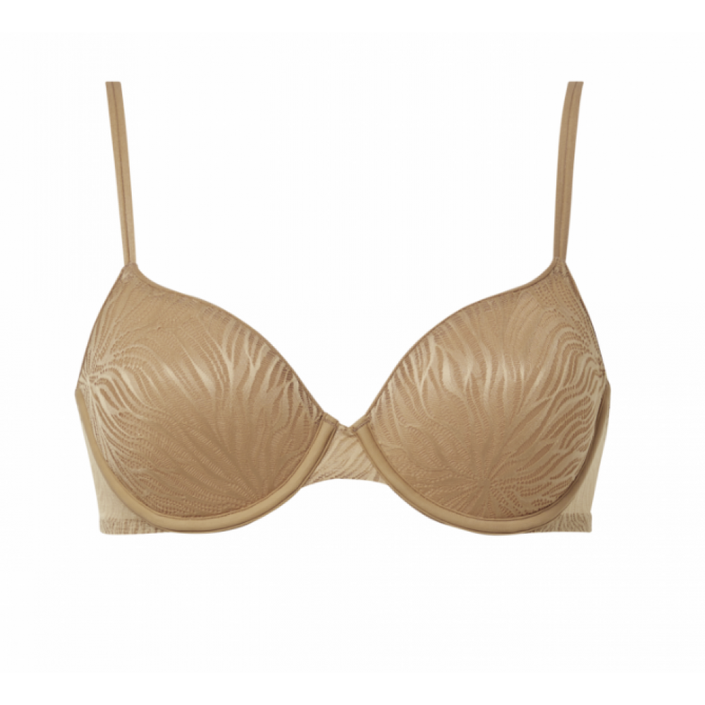 000QF6875E ZNT CALVIN KLEIN ΓΥΝ. ΣΤΗΘΟΔΕΣΜΟΣ CUP C,CUP D χρώμα:ΣΟΜΟΝ ΑΝΟΙΚΤΟ