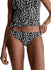 KW0KW02083 GL CALVIN KLEIN ΓΥΝ. ΜΑΓΙΩ ΣΛΙΠ BIKINI - PRINT χρώμα: ΜΑΥΡΟ-ΑΣΠΡΟ