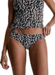 KW0KW02083 GL CALVIN KLEIN ΓΥΝ. ΜΑΓΙΩ ΣΛΙΠ BIKINI - PRINT χρώμα: ΜΑΥΡΟ-ΑΣΠΡΟ