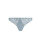 LV00QF8093 ECCI CALVIN KLEIN ΓΥΝ. ΣΛΙΠ THONG χρώμα: ΓΚΡΙ-ΜΠΛΕ