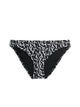 KW0KW02083 GL CALVIN KLEIN ΓΥΝ. ΜΑΓΙΩ ΣΛΙΠ BIKINI - PRINT χρώμα: ΜΑΥΡΟ-ΑΣΠΡΟ