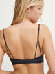 000QF7943E UB1 CALVIN KLEIN  ΓΥΝ. ΣΤΗΘΟΔΕΣΜΟΣ BRALETTE ΜΠΟΥΣΤΟ χρώμα: ΜΑΥΡΟ