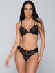 14300 LUNA ΓΥΝ. ΣΛΙΠ BRAZILIAN FLIRT χρώμα: ΜΑΥΡΟ