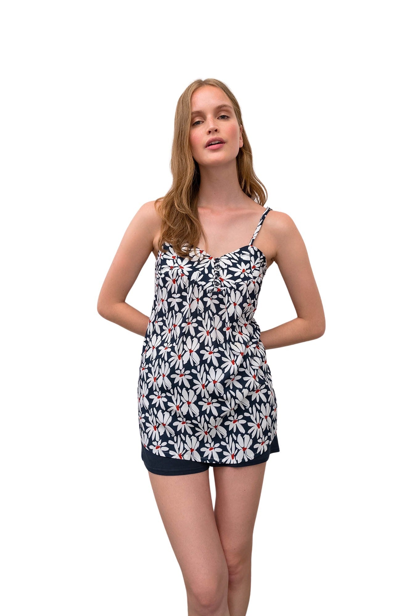 16142 572 VAMP ΓΥΝ. ΠΥΤΖΑΜΑΚΙ BLUE CAPTAIN