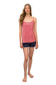 16342  580 VAMP ΓΥΝ. ΠΥΤΖΑΜΑΚΙ BABY DOLL CORAL SUN