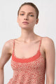 18156 634 RED chili VAMP ΓΥΝ. ΠΥΤΖΑΜΑ BABY DOLL χρώμα: κόκκινο ΚΟΚΚΙΝΟ