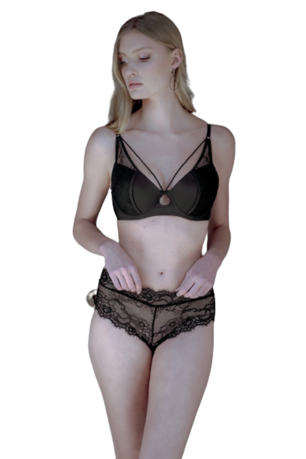 6114 ARIANNA PIXIE  ΓΥΝ. ΣΤΗΘΟΔΕΣΜΟΣ ΜΑΥΡΟ