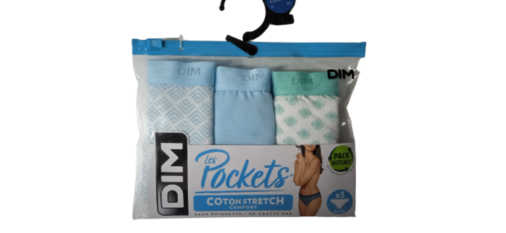 D4C17 AL75 DIM LES POCKETS COTON STRETCH CONFORT ΓΥΝ. ΕΣΩΡΟΥΧΟ ΣΛΙΠ ΣΕΤ 3 ΤΕΜΑΧΙΩΝ, ΣΧΕΔΙΑ: 1 ΒΕΡΑΜΑΝ, 1 ΣΙΕΛ, 1 ΣΙΕΛ ΜΕ ΣΧΕΔΙΟ