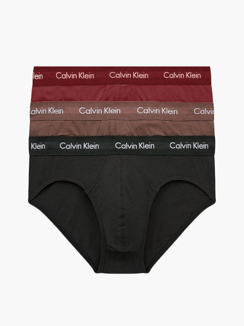 0000U2661G 6F9 HIP BRIEF 3PK CALVIN KLEIN ΑΝΔΡ. ΕΣΩΡΟΥΧΟ ΣΛΙΠ 3 ΤΕΜ. CAMEL, BLACK, RED ΚΑΦΕ ΚΟΚΚΙΝΟ ΜΑΥΡΟ