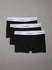 000NB3963A UB1  MODERN COTTON 3PK CALVIN KLEIN ΑΝΔΡΙΚ. ΕΣΩΡΟΥΧΟ ΜΠOΞΕΡ 3 PACK Σετ 3 TEM classic Fit , χρώματα: 3 MAYΡΑ ΜΕ ΛΕΥΚΑ ΛΑΣΤΙΧΑ ΜΕ ΜΑΥΡΟ ΛΟΓΟΤΥΠΟ ΤΗΣ ΕΤΑΙΡΕΙΑΣ