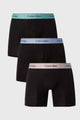 000NB3964A-U2Υ 3PK CALVIN KLEIN ΑΝΔΡΙΚ. ΕΣΩΡΟΥΧΟ ΜΠOΞΕΡ 3 PACK Σετ 3 TEM classic Fit , χρώματα: 3 MAYΡΑ ΜΕ ΛΑΣΤΙΧΑ ΧΡΩΜΑΤΟΣ: ΜΠΕΖ, ΣΙΕΛ ΣΚΟΥΡΟ, ΒΕΡΑΜΑΝ ΜΑΥΡΟ