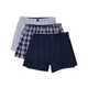 000NB4006 TMM COTTON CLASSICS ΦΑΡΔΕΙΑ ΓΡΑΜΜΗ ΚΑΡΩ 3PK CALVIN KLEIN ΑΝΔΡΙΚ. ΕΣΩΡΟΥΧΟ ΜΠOΞΕΡ 3 PACK Σετ 3 TEM classic Fit  100% ΒΑΜΒΑΚΙ, χρώματα: 1 ΜΠΛΕ, 1 ΣΙΕΛ, 1 ΜΑΥΡΟ ΜΕ ΠΕΡΑΣΤΑ ΛΑΣΤΙΧΑ ΣΤΟ ΙΔΙΟ ΜΟΤΙΒΟ