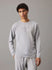 000NH2748E QQC CALVIN KLEIN ΑΝΔΡΙΚ. ΦΑΝΕΛΛΑ χρώμα: ΓΚΡΙ ΜΕΛΑΝΖΕ