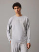000NH2748E QQC CALVIN KLEIN ΑΝΔΡΙΚ. ΦΑΝΕΛΛΑ χρώμα: ΓΚΡΙ ΜΕΛΑΝΖΕ