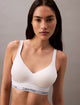 0000QF7900Ε 100 CALVIN KLEIN ΓΥΝ. ΜΠΟΥΣΤΟ χρώμα:ΛΕΥΚΟ