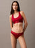 0000QF7997Ε XLL CALVIN KLEIN ΓΥΝ. ΕΣΩΡΟΥΧΟ ΣΛΙΠ χρώμα:ΚΟΚΚΙΝΟ ΓΚΡΙ