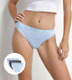 D4C17 P3Q08355GN DIM LES POCKETS COTON STRETCH CONFORT ΓΥΝ. ΕΣΩΡΟΥΧΟ ΣΛΙΠ ΣΕΤ 3 ΤΕΜΑΧΙΩΝ, χρώμα: 1 ΣΙΕΛ ΕΜΠΡΙΜΕ, 1 ΜΑΥΡΟ ΕΜΠΡΙΜΕ, 1 ΣΙΕΛ) ΣΙΕΛ ΕΜΠΡΙΜΕ- ΜΑΥΡΟ ΕΜΠΡΙΜΕ-ΣΙΕΛ