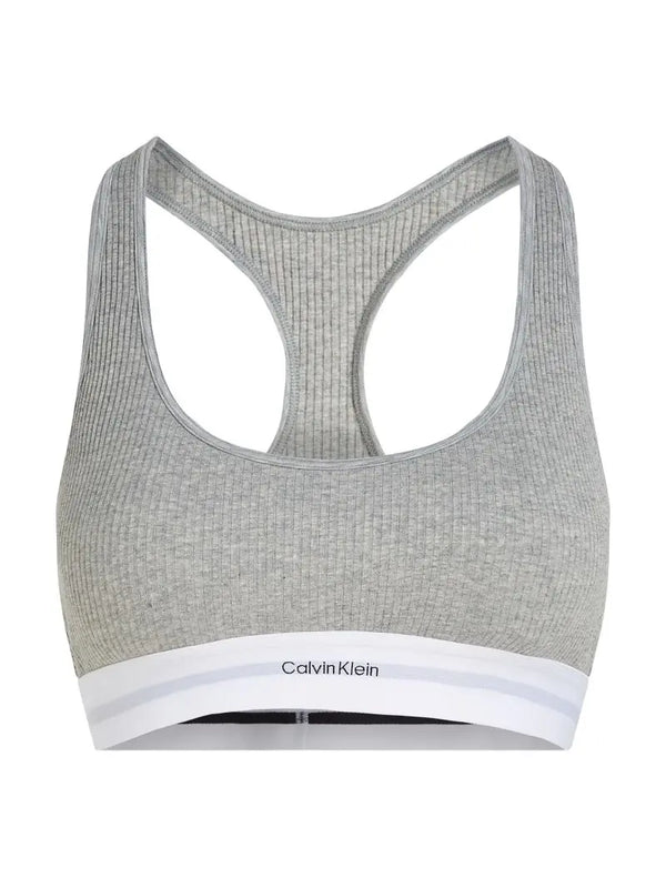 LV00QF8018 CALVIN KLEIN  ΓΥΝ. ΣΤΗΘΟΔΕΣΜΟΣ BRALETTE ΜΠΟΥΣΤΟ χρώμα: ΛΕΥΚΟ