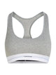 LV00QF8018 CALVIN KLEIN  ΓΥΝ. ΣΤΗΘΟΔΕΣΜΟΣ BRALETTE ΜΠΟΥΣΤΟ χρώμα: ΛΕΥΚΟ
