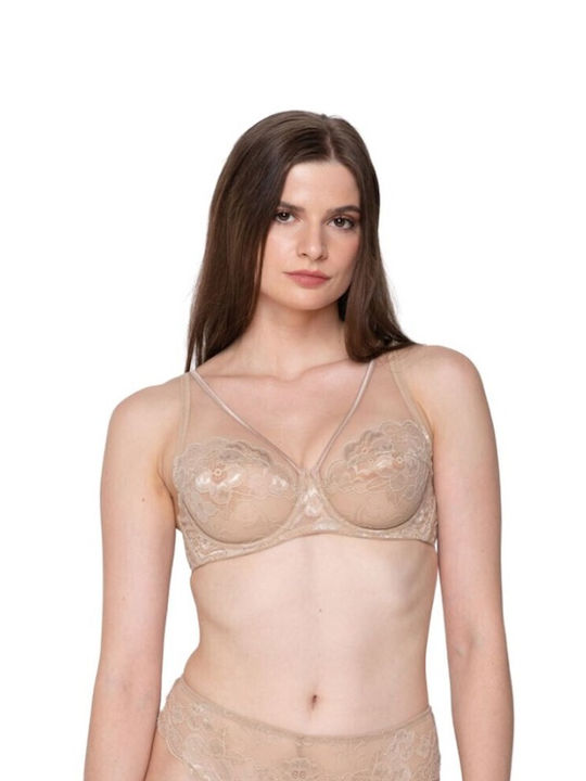 15301 LUNA ΓΥΝ. ΣΤΗΘΟΔΕΣΜΟΣ FLIRT MOLDED BALCONETTE CUP D IVORY