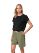 18346 226 KHAKI crystal VAMP ΓΥΝ. ΠΑΝΤΕΛΟΝΙ ΒΕΡΜΟΥΔΑ χρώμα: ΧΑΚΙ
