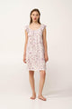 24138 435 VAMP ΓΥΝ. ΝΥΧΤΙΚΟ 100% ΒΙΣΚΟΖΙ χρώμα:ROSE DUSTY