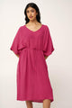 24403 584 VAMP ΓΥΝ. ΦΟΡΕΜΑ ΘΑΛΑΣΣΗΣ χρώμα: FUCHSIA PEONY