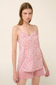 22008 249 VAMP ΓΥΝ. ΠΥΤΖΑΜΑΚΙ  Babydoll χρώμα: PINK BLUSH