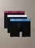 LV00NB4394 4MS COTTON STRETCH 3PK CALVIN KLEIN ΑΝΔΡΙΚ. ΜΠΟΞΕΡ ΜΑΚΡΥ ΠΟΔΙ 3 PACK Σετ 3 TEM ICON LOGO GRAPHIC, χρώματα: 3 ΜΑΥΡA ΜΕ ΛΑΣΤΙΧA χρώματος: ΜΠΛΕ, ΓΚΡΙ, ΜΠΟΡΝΤΟ