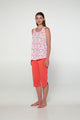 20282 708 VAMP ΓΥΝ. ΠΥΤΖΑΜΑ χρώμα: CORAL BERRY