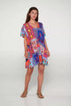 20428 580 BEACHDRESS VAMP ΓΥΝ. ΦΟΡΕΜΑ ΘΑΛΑΣΣΗΣ χρώμα: CORAL SUN