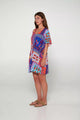 20428 580 BEACHDRESS VAMP ΓΥΝ. ΦΟΡΕΜΑ ΘΑΛΑΣΣΗΣ χρώμα: CORAL SUN